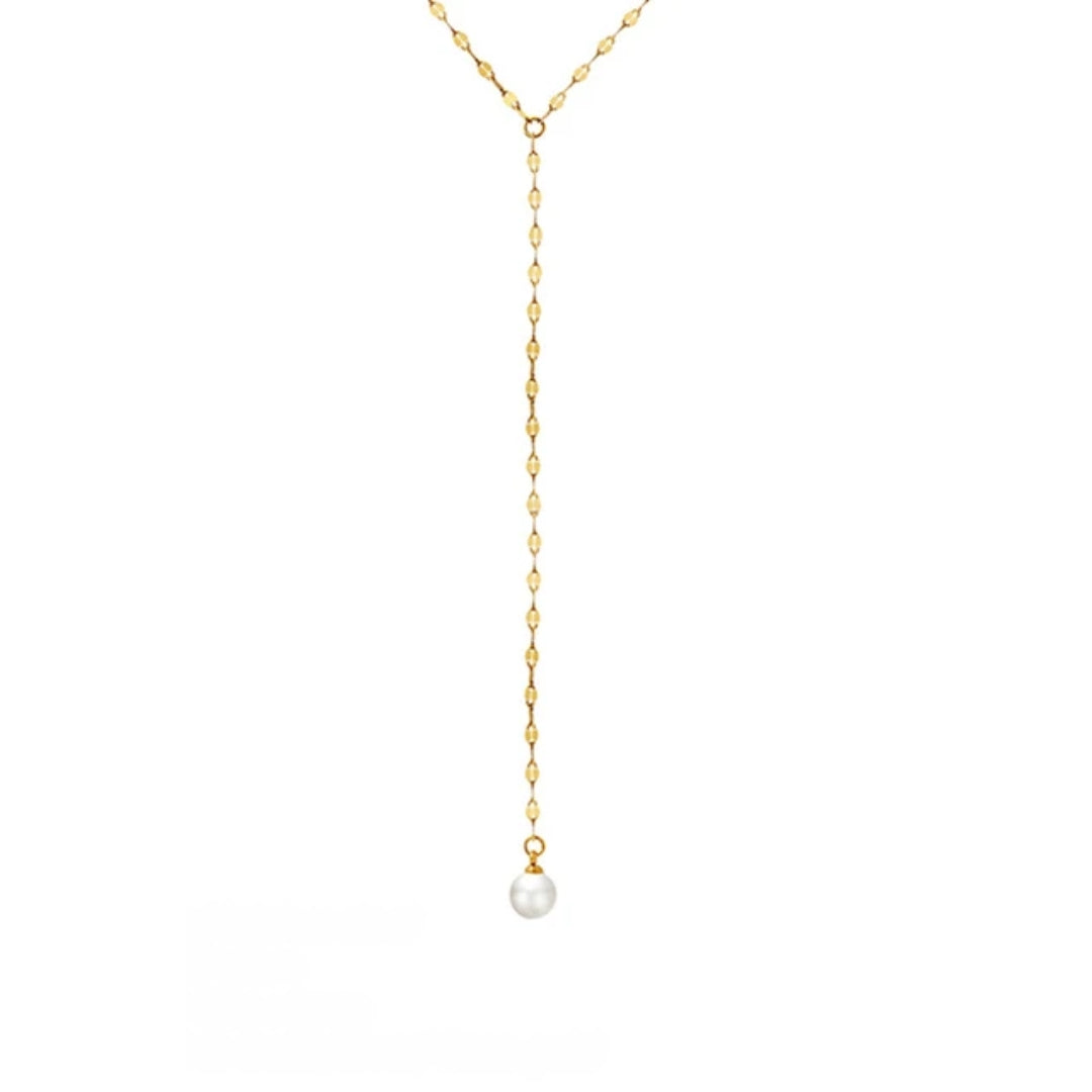 CLEARANCE Viva Pearl Lariat Necklaces