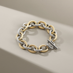 Load image into Gallery viewer, Two-Tone Siena Cable Bracelet
