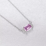 Load image into Gallery viewer, Pink Sapphire Necklace
