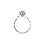 Load image into Gallery viewer, 1ct. Moissanite Heart Prong Solitaire Engagement Ring
