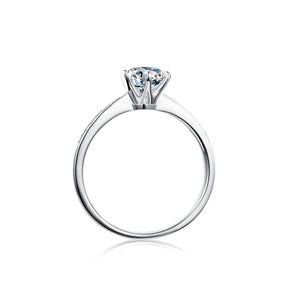 1.5ct. Moissanite Engagement Ring