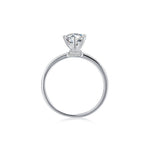 Load image into Gallery viewer, 1ct. Round Moissanite 6 Prong Engagement Ring
