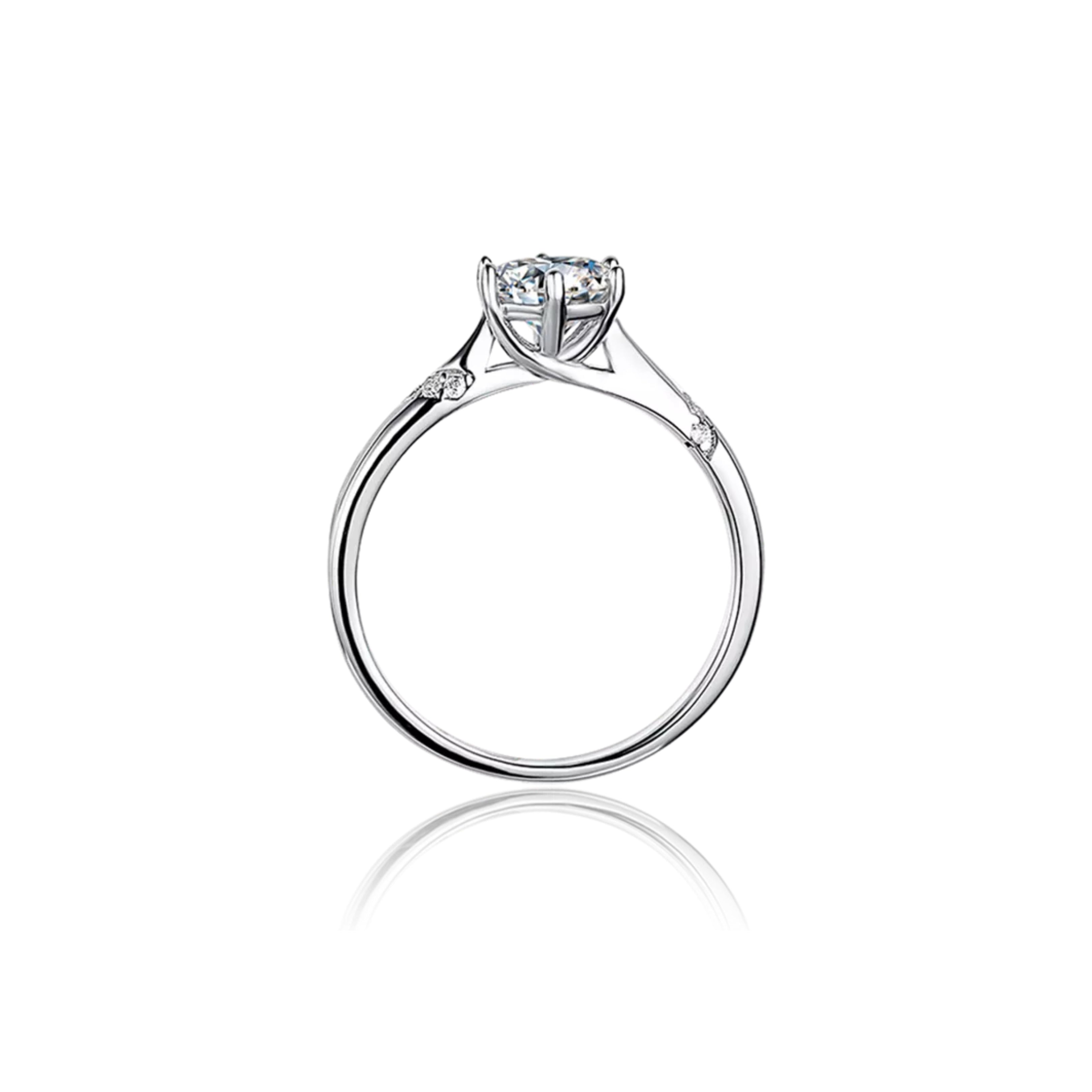 Simone 1ct. Moissanite Engagement Ring